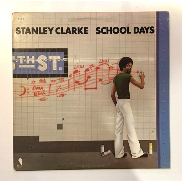 Stanley Clarke - School Days Vinyl LP (1976) Nemperor NE 439 Stereo - US Seller - Picture 1 of 8